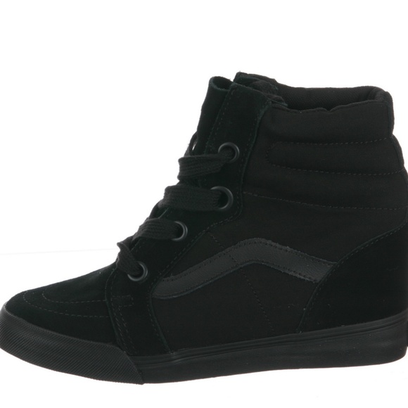 vans wedge sneakers